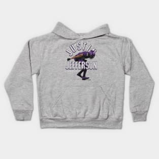 Justin Jefferson Minnesota Celebration Kids Hoodie